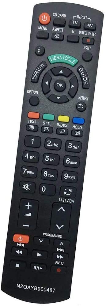 N2QAYB000487 Replace Remote Control -VINABTY Remote for Panasonic TV TXP37C2E TXL24C3B TXL32U2E TXL32U3B TXL37E3B TXL37E3E TXL37U2B TXL37U2E TXLF37S20 TXL22X20E TXL26C20B TXL26C20E TXL32X20B TXL37S20L