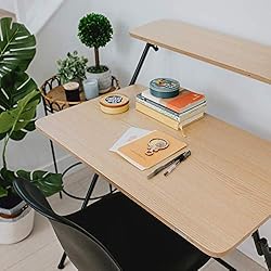 SOFSYS Modern Folding Desk for Small