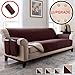 Vailge Oversized Sofa Covers, Durable Sofa Slipover with Back Non-Slip Dots,Machine Washable Sofa Covers for Dogs, Children, Pets(Sofa Oversize:Chocolate)