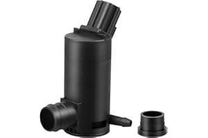 HHCSOP Windshield Washer Motor Pump w/Grommet, Replacement for Ford F150 F250 F350 Mustang Ranger, Lincoln Town Car, Mazda B2300 B3000, Mercury, Replaces OEM 7L8Z-17664-A 7R33-17664-DA F6SZ-17664-A