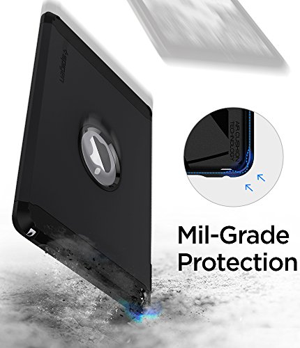 Spigen Tough Armor Compatible con Apple iPad 9.7 (2017) Funda - Negro - Imagen 7