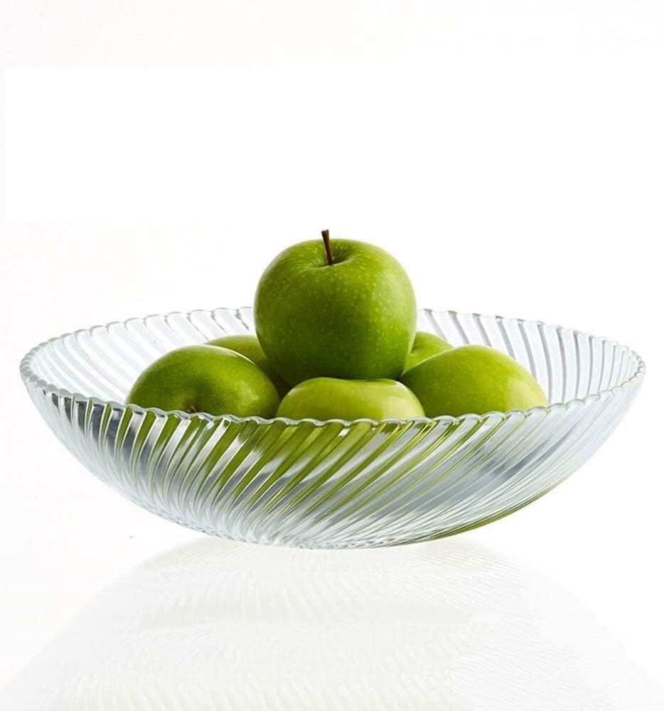Fruit Bowl Fruit Plate Fruit Plate made of Clear Glass