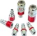 EPAuto Industrial Type D 1/4-Inch Coupler and Plug Kit, 7 Pieces