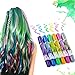 Hair Chalk for Girls Kids, Temporary Hair Dye Chalk Washable,6 Colourful Hair Chalk Pens for Girls Gifts Kids Birthday Present and other Themed Parties, by MSDADA