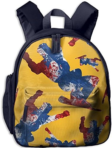 Nordic Two Norwegian Flag Children Unisex Print School Bags Lightweight School Pocket Bookbags