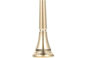 VICASKY Mouthpiece Standard Plated Professonal Trombone - Horn Mouthpiece Standard Gold Plated Mouth French Professonal Silver Alto Trombone