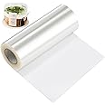 DOCMON Cake Collar, 4 x 394 Inch Acetate Sheets for Baking, Transparent Acetate Cake Collars Frost Form Cake Kit Baking Tools for Cake Chocolate Dessert Icing Crafting Decorating