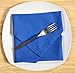 Dinner Napkin 100%Cotton-20x20 Royal Blue ,Wedding Napkins, 100% cotton napkins,Cocktail Napkins,Cloth Napkins,Fabric Napkins,Cloth Napkins Set of12,Dyed Cloth Napkins,Machine Washable.