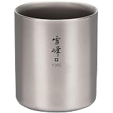 Snow Peak Seppou Stacking Mug H200 Titanium One Size