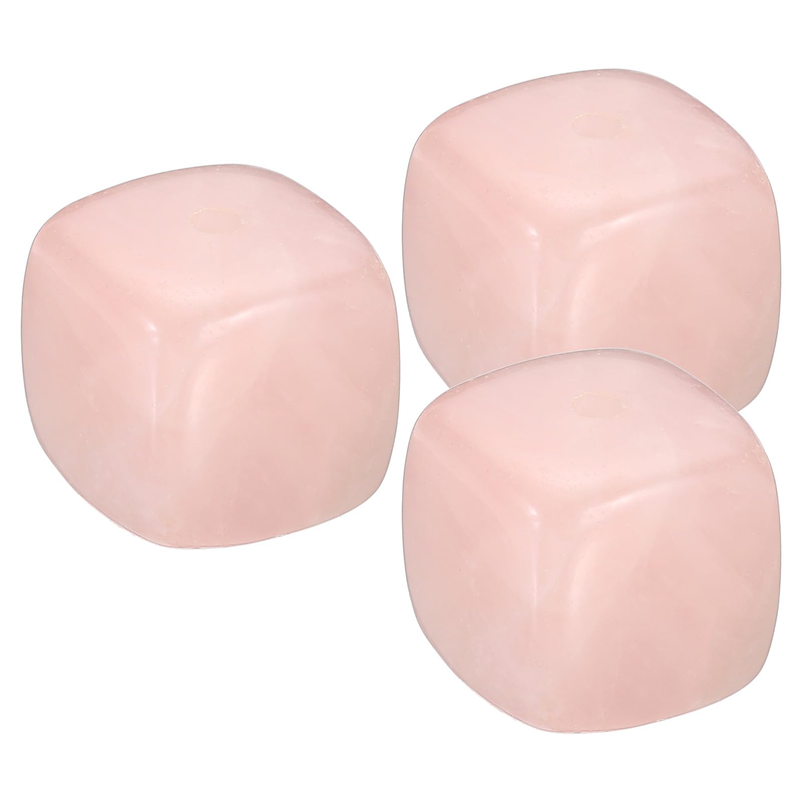 PATIKIL Incense Holder, 3 Pack Incense Burner Stick Holder Crystal Stone Incense Stand Base for Yoga Spa Room Home Office, Pink