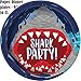 Shark Party Supplies for 16 Guests. Dinner Plates, Cake Plates, Napkins, Cups, Cutlery, Balloons, Tablecloth, Hats, Mini Shark Squirt Favors - Under The Sea Theme Birthday Pack w Decorations + Prizes