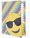 Emoji School Folders Portfolios Emoticon 3 Pack Set (Standard, Emojis)