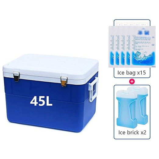 L insulated Box Nevera de Coche con asa, 5 l/8 l/13 l/38 l/45 l de ...