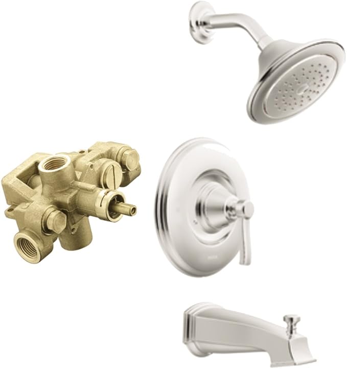 Moen T32133510 Rothbury Moentrol Tub and Shower Trim Kit with Lever
