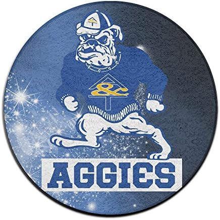 Irina North Carolina A&amp;T State University Round Home Mat