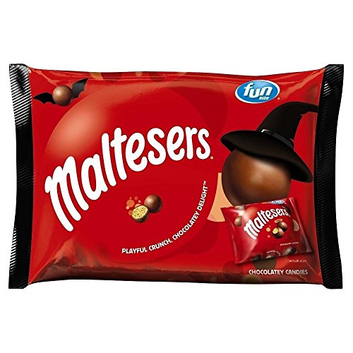 Maltesers Halloween Candy Fun Size Packs Bag, Original, 9 Ounce