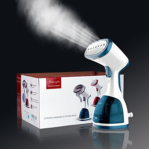 ANBANGLIN Travel Clothes Steamer- Top Handheld Steamer for Clothes -Fast Heat-up Portable Steamer - Best Fabric Steamer - Garment Steamer Handheld / 260ml Capacity Water Tank at Home & in Travel