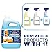 Mr. Clean Professional Bulk Disinfecting Multi Purpose Surface and Glass Cleaner Ready to Use Refill for Commercial Use, 1 gal (Case of 4)