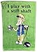 Giggle Golf I Play with A Stiff Shaft Waffle Golf Towel, Poker Chip, and Can Cooler | Funny Golf Towel