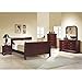 Coaster Home Furnishings Louis Philippe Vertical Mirror, Red Brown