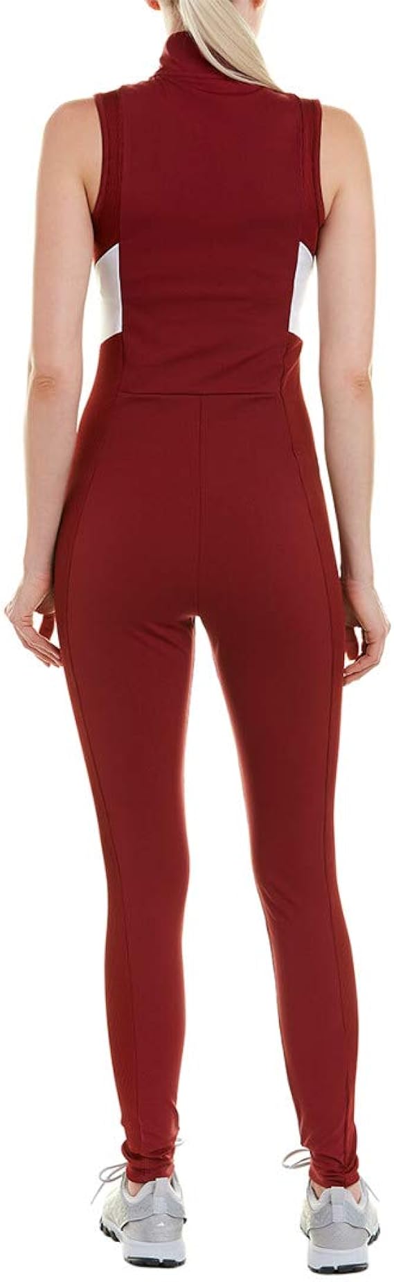 retro rib overall jumpsuit
