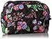 Vera Bradley Women's Cotton Mini Cosmetic Makeup Organizer Bag, Winter Berry, One Size