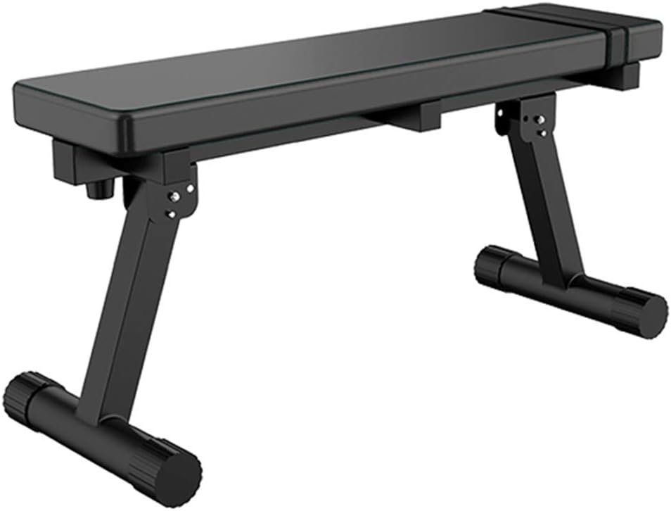 ZQQ Flat Weight Bench, Fitness Recliner Home Supine Board Multifunctional Abdominal Muscle Board Dumbbell Bench Foldable Bench Press Flat Bench Bird Bench,Black: Sports & Outdoors