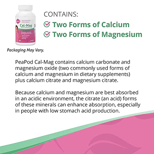 Fairhaven Health Peapod CalMag Pregnancy & Lactation Supplement