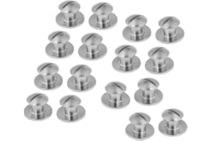 FANCYES 16 Pieces Tech Scuba Diving Diver BCD Backplate Book Screw Mounting Hardware