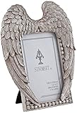 Angel Wings 4x6 Silver Photo Frame