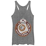 Star Wars BB-8 Join the Resistance Womens Graphic Racerback Tank