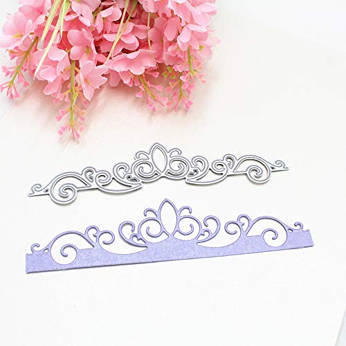Benbo Cutting Dies, Flower Lace Embossing Stencil Dies Cut, Metal Mould Template Cutting Dies Stencil for DIY Scrapbooking Embossing Album Paper Card Decor Craft (Lace Embossing Serial)