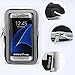 Galaxy S7 Edge Armband, iMangoo Universal Cell Phone Pouch Samsung Galaxy S7 Edge Running Armband Outdoor Sports Armband Gym Wrist Bag Touchscreen Sleeve for Galaxy S7 Edge Note 5 Smartphone Black