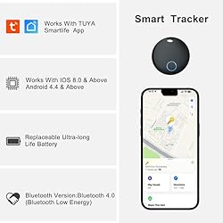 Tracker Tags 4 Pack, Luggage Tracking Tags