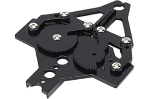 Jeanoko Standard Gripper Kit Industrial Robot Parts Prcatical Robot Arm Clamp Claw Zinc Alloy Gripper Kit Maximum Jaw Opening 63mm Semiconductor and PCB Manufacturing