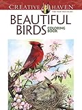 Creative Haven Beautiful Birds Coloring Book (Adult Coloring) (Paperback)
