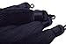 KONMAY 10pcs 3.4''(8.5cm) Handmade Imitation Silk Tassels with Hanging Loop for Jewelry Making (Black)