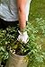 FirTree Brand Goatskin Utility Gloves. Womens and Mens Leather Work Gloves for Outside Yard Work, Gardening Gloves and Landscape Gloves. Size Chart Pictured at Left.