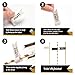 Bachelorette Straws- Gold Paper Straws with Banners