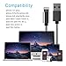 MixcTech Lightning USB Cable iPhone Charging Cable 3.3 FT Metal Durable Lightning Cords for most phones such as iPhone 8 8 Plus 7 7 Plus 6 6 Plus iPad iPod