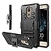 Le Pro 3 Case, LeEco Le Pro 3 Holster Case, Venoro Heavy Duty Armor Holster Defender Full Body Protective Hybrid Case Cover with Kickstand and Belt Swivel Clip for LeEco Le Pro 3 (Black)