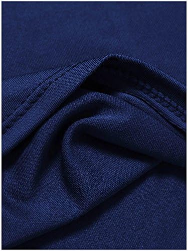 SexyHome Lady Black Sexy Low-cut 7 Minutes Of Sleeve Shoulder Clothes(Blue)
