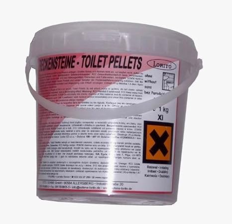 1kg Beckensteine für WC Urinal Toilette ca. 45 Stk. Rot