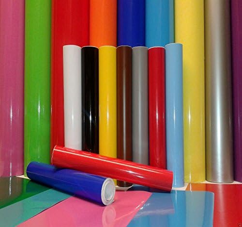 Zoom Trading UK 2M Roll Of Self Adhesive Vinyl Sticky Back Plastic,For Signmaking Wallart Craft Primrose