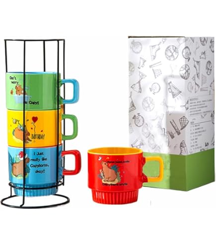 ZEMPRO Tasse à Café En Forme De Chat Mignon, 473,6 G, Grande Tasse à Thé Amusante En Céramique Pour Les Amateurs De Chats, Cadeau Pour Homme Et Femme, Bord Roulé