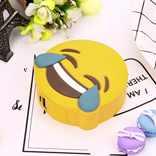image for Choosebuy Cartoon Emoji 8800mAh Dual USB Output Portable Charger Exter