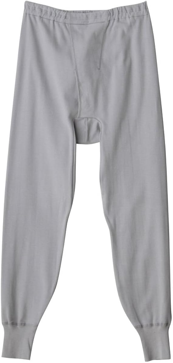 Amazon グンゼ 長ズボン下 遠赤スムース 日本製 前あき 2枚組 Rp メンズ グレー 日本ll 日本サイズ2l相当 ズボン下 ステテコ 通販