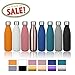 king do way 17oz Double Wall Vacuum Cool Insulation Stainless Steel Water Bottle Leak- Proof and No Sweating Perfect for Summer Outdoor Sports Camping Hiking Cycling (Lake Blue)
