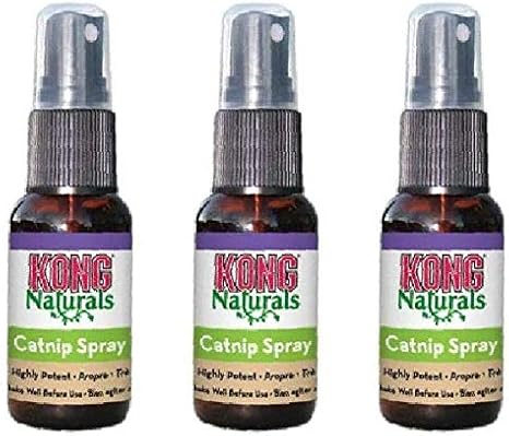 kong naturals catnip spray for cats