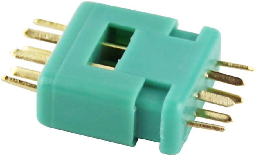OliYin 20 works MPX Multiplex Connectors 6 Pin MPX Plug Male and Female For RC LiPo Battery ESC Motor, Gold - Image 5